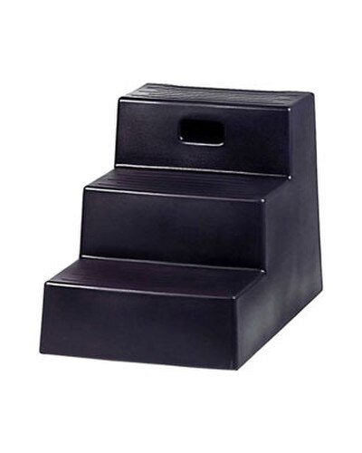 High Country Plastics Three Step Mounting Block - Black