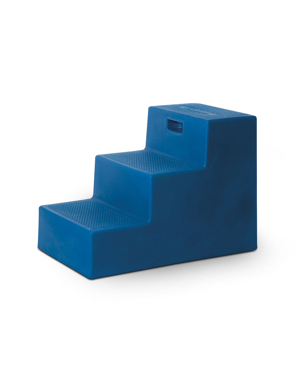 High Country Plastics Three Step Mounting Block - Blue