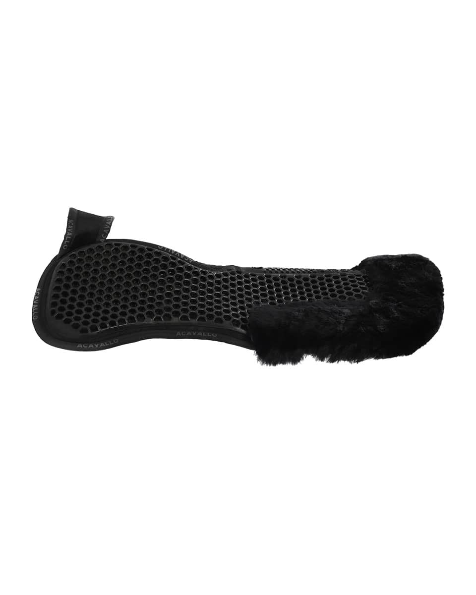 Withers Free Hexagonal Gel Pad with Memory Foam & Back Sheepskin Edge from Acavallo