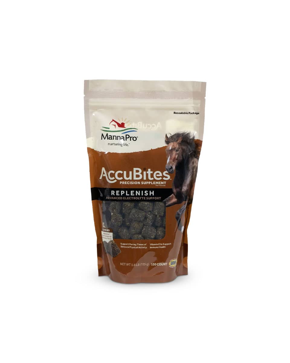 Manna Pro AccuBites Replenish electrolyte supplement for horses