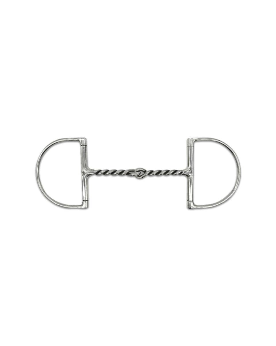 Twisted Wire D-Ring Bit by Jake Adams Equestrian