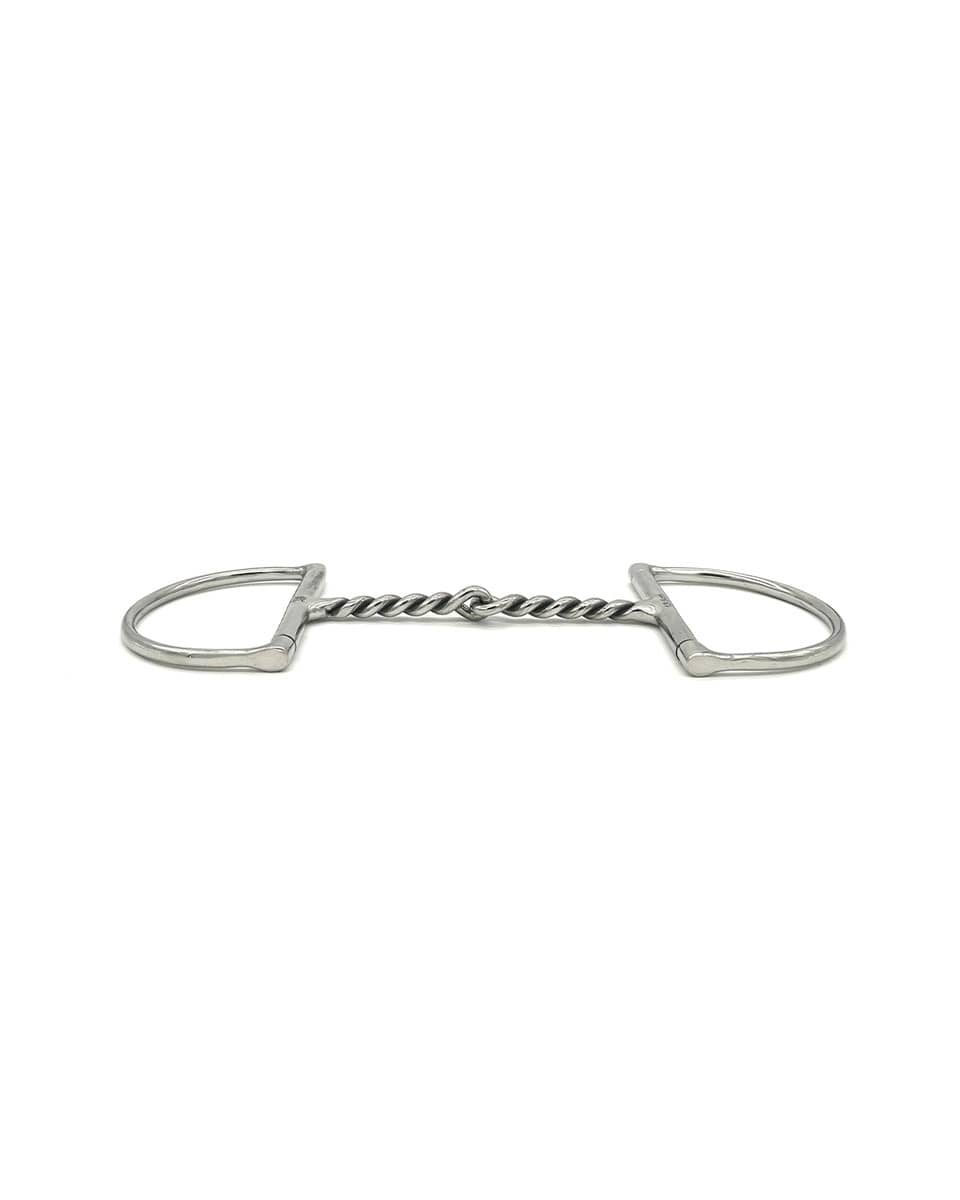 Jake Adams Equestrian Twisted Wire D-Ring Bit