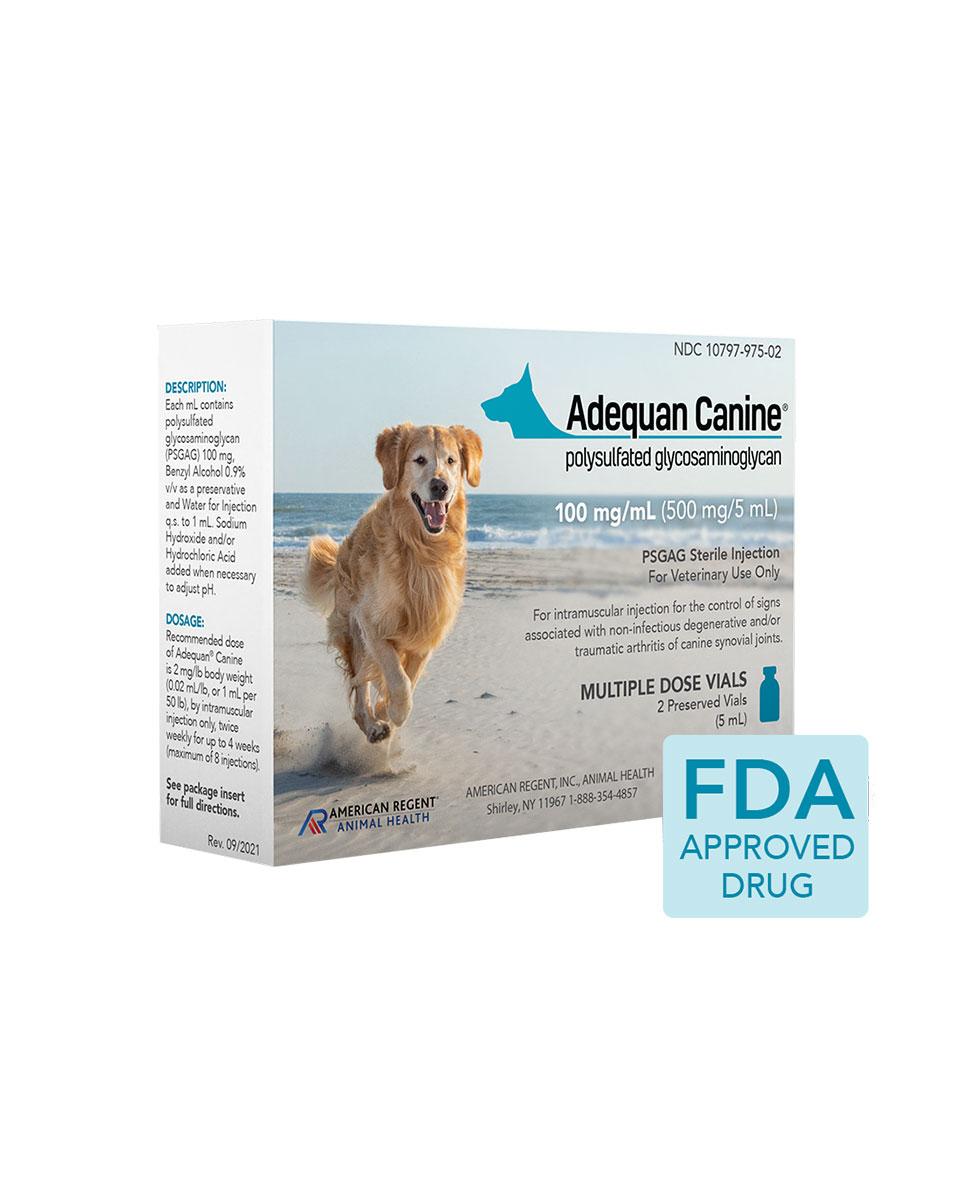 Adequan Canine (polysulfated glycosaminoglycan) American Regent