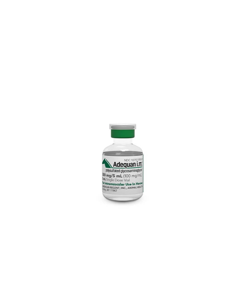 Adequan® I.M. single dose for horses (polysulfated glycosaminoglycan)