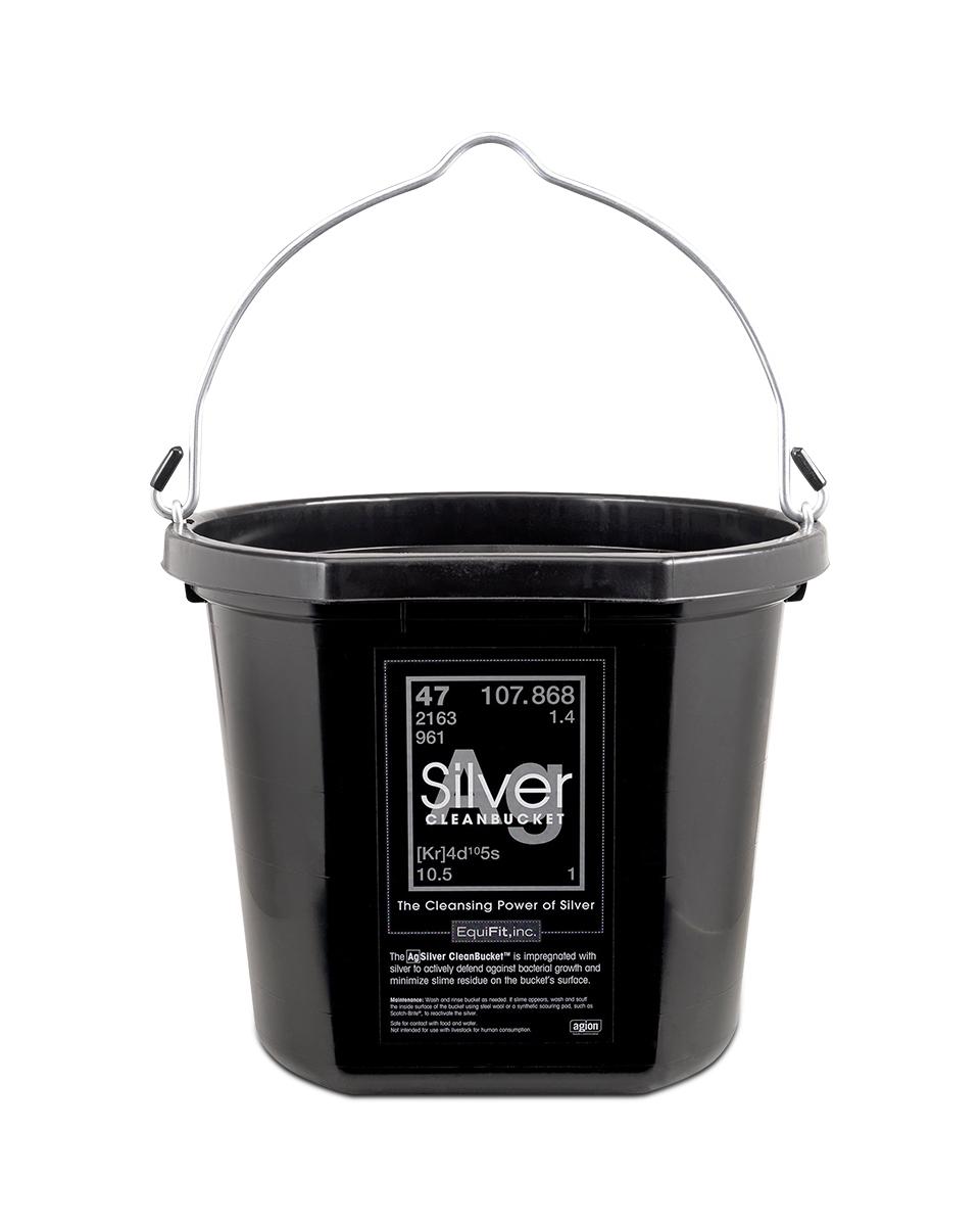 20qt AgSilver Cleanbucket from EquiFit