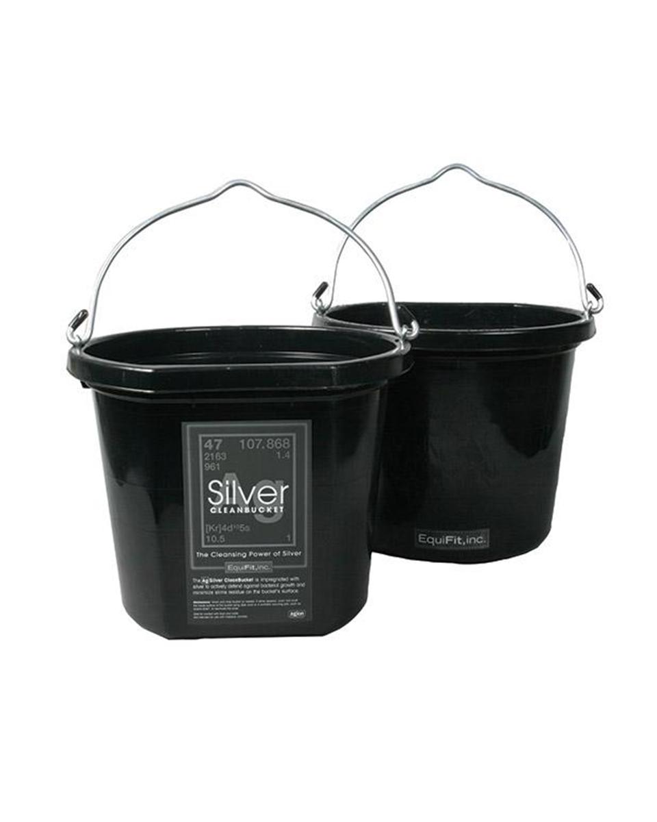 20qt AgSilver Cleanbucket from EquiFit