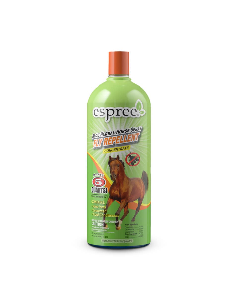 Aloe Herbal Fly Spray Concentrate for horses from Espree