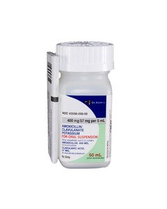 Amoxicillin and Clavulanate Potassium Suspension