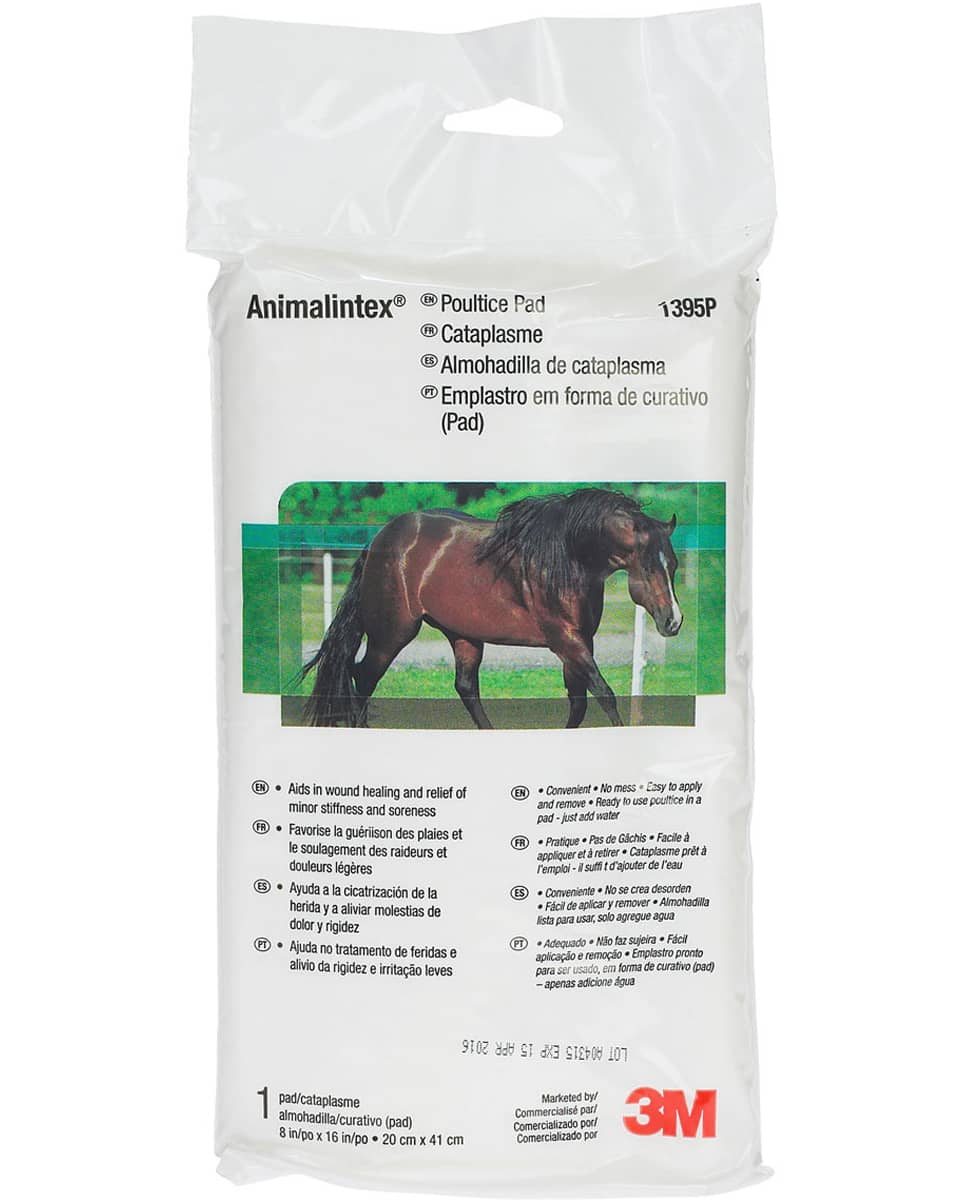 3M Animalintex Conditioner For Horse 3 pk