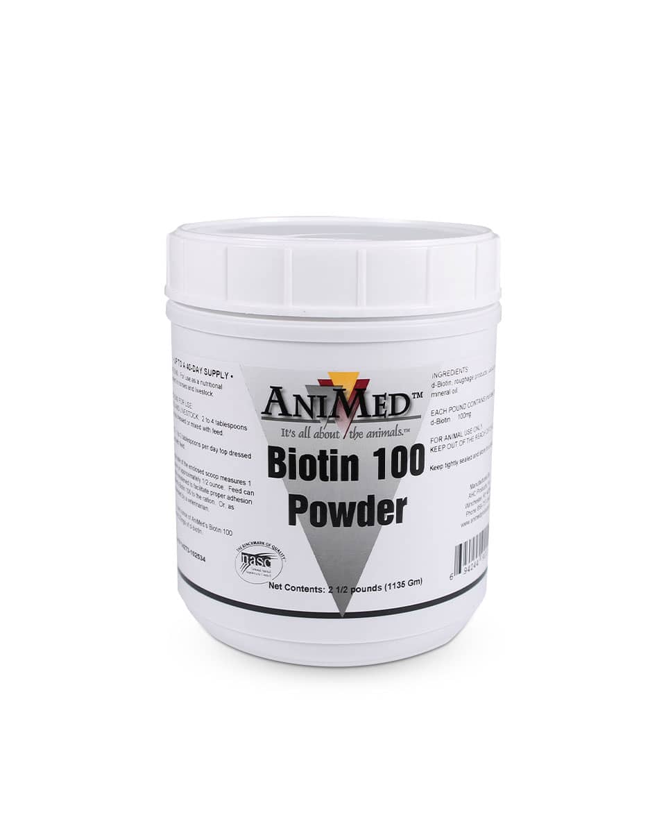 AniMed Biotin 100 Powder hoof supplement
