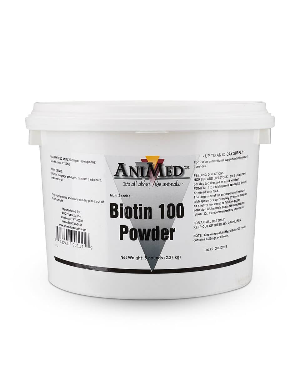 AniMed Biotin 100 Powder hoof supplement