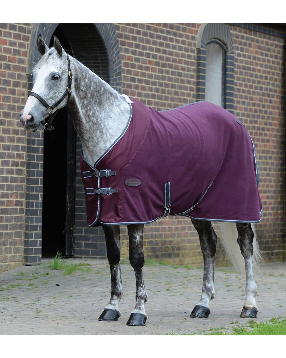 Weatherbeeta Anti-Static Fleece Cooler with Standard Neck for horses