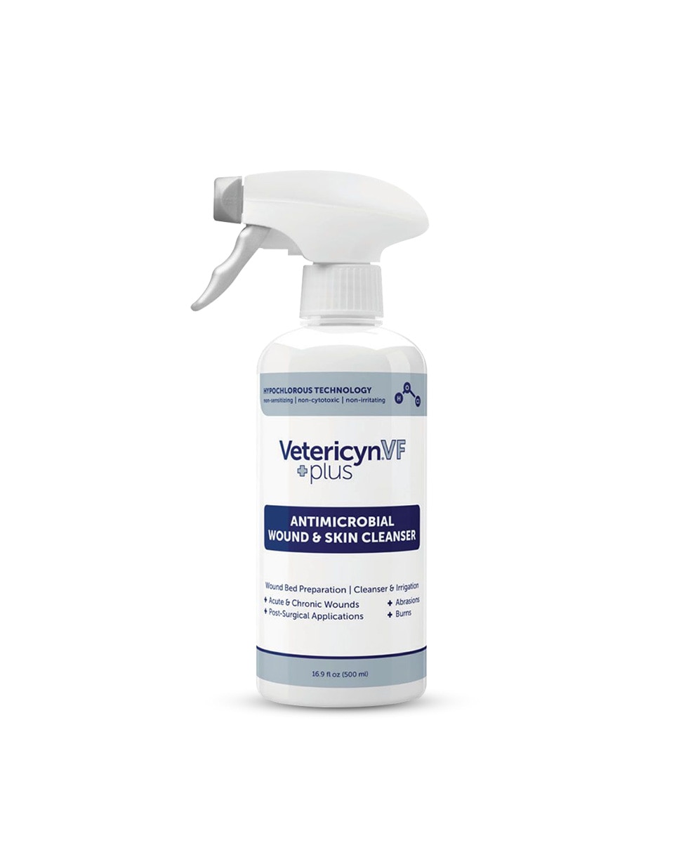 Vetericyn VF Plus Antimicrobial Wound and Skin Cleanser Spray