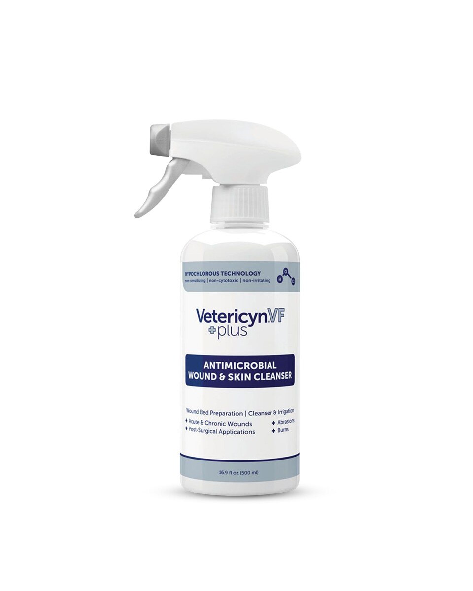 Vetericyn VF Plus Antimicrobial Wound and Skin Cleanser Spray