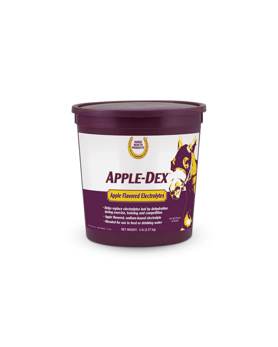 Apple-Dex electrolyte supplement for horses by Horse Health