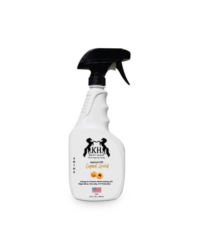 Knotty Horse Apricot Oil Liquid Gold Shine Spray 23 oz