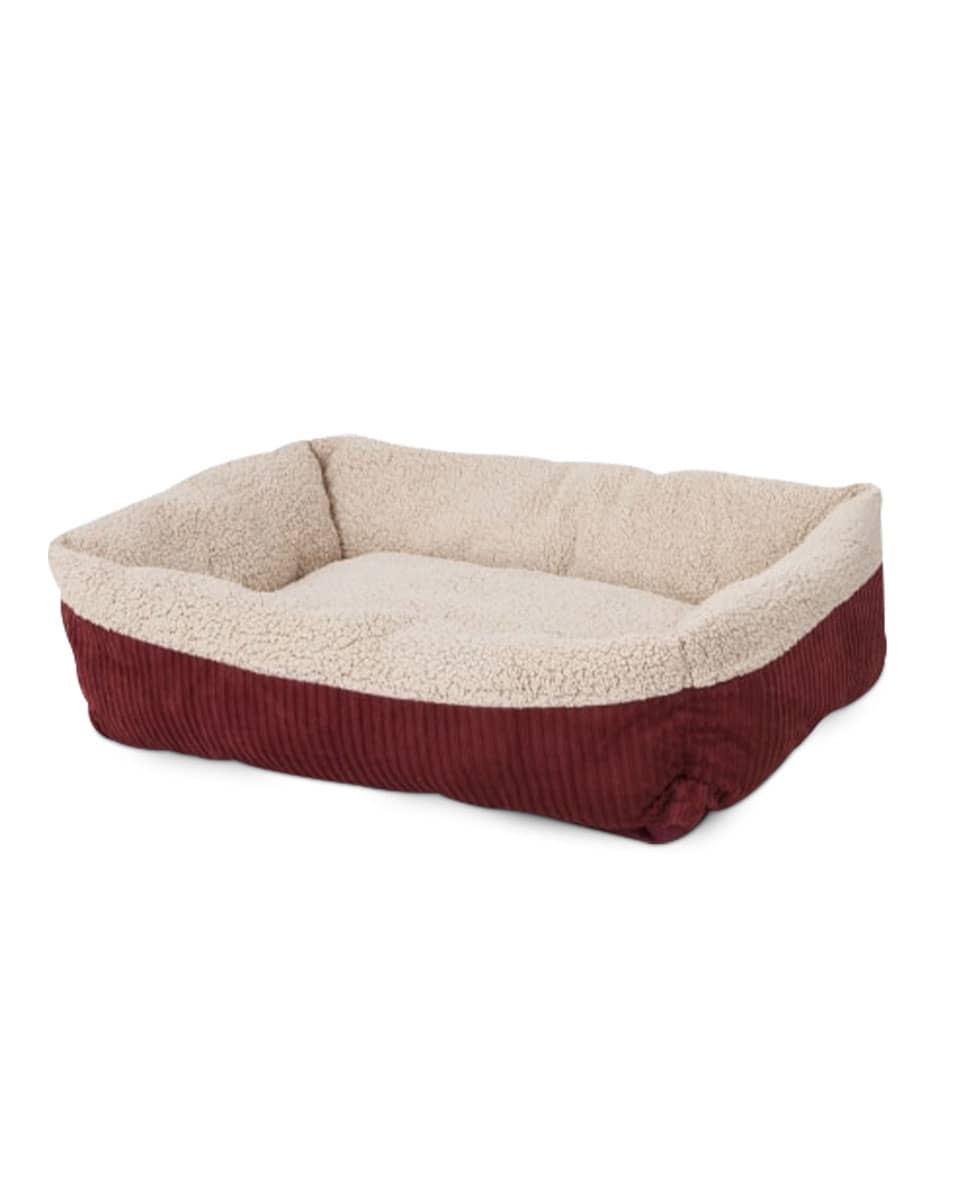 Aspen Pet Self-Warming Rectangular Lounger Pet Bed