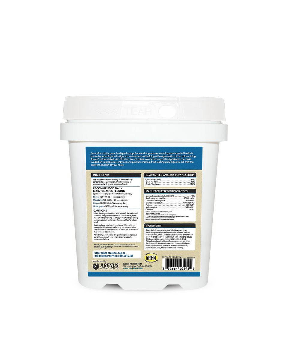 Assure digestive supplement for horses by Arenus