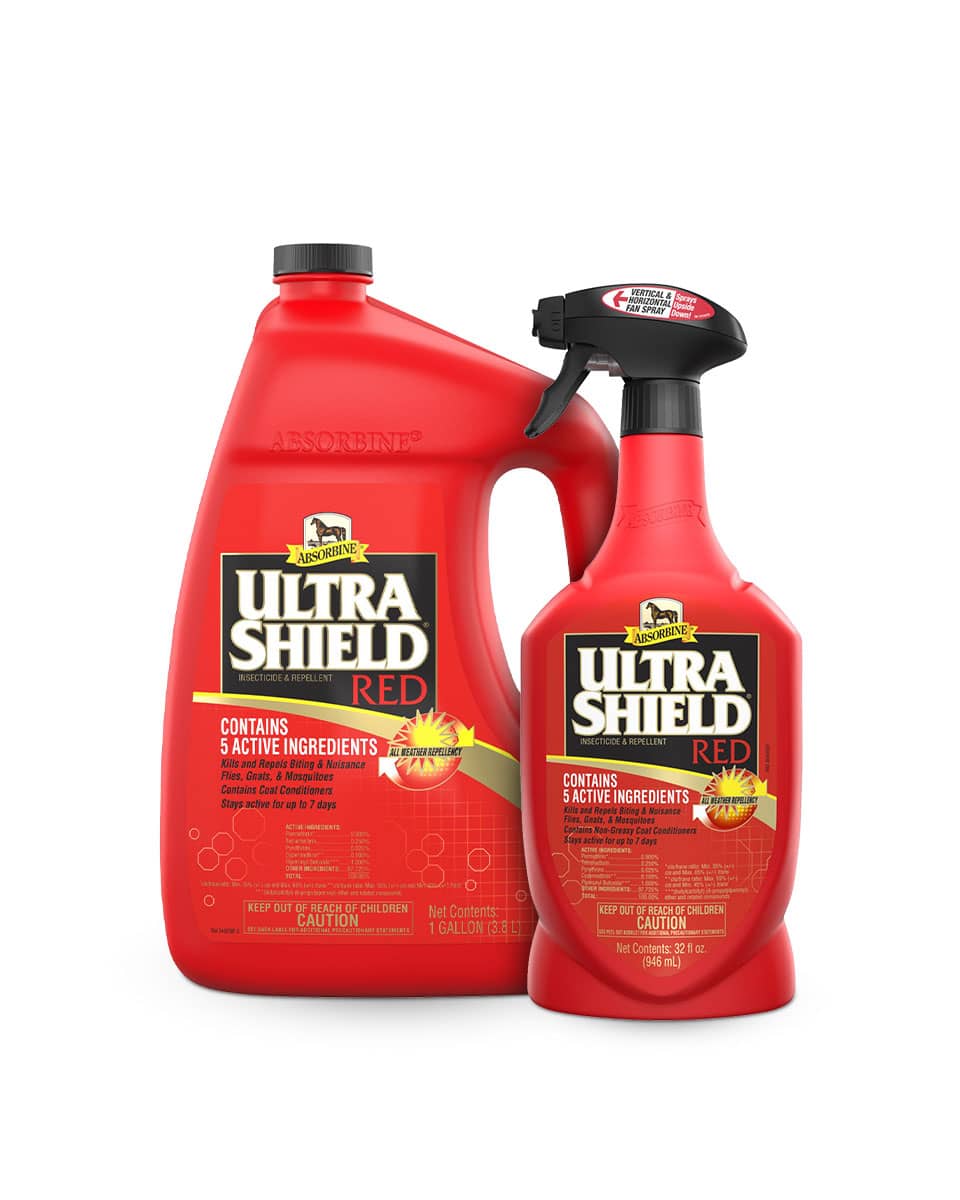 UltraShield Red Insecticide & Repellent - Fly Spray for Horses