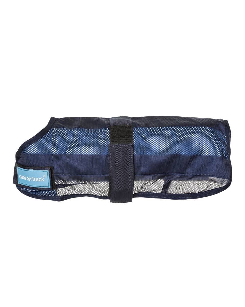 Cool on Track Cooling Dog Coat from Back on Track