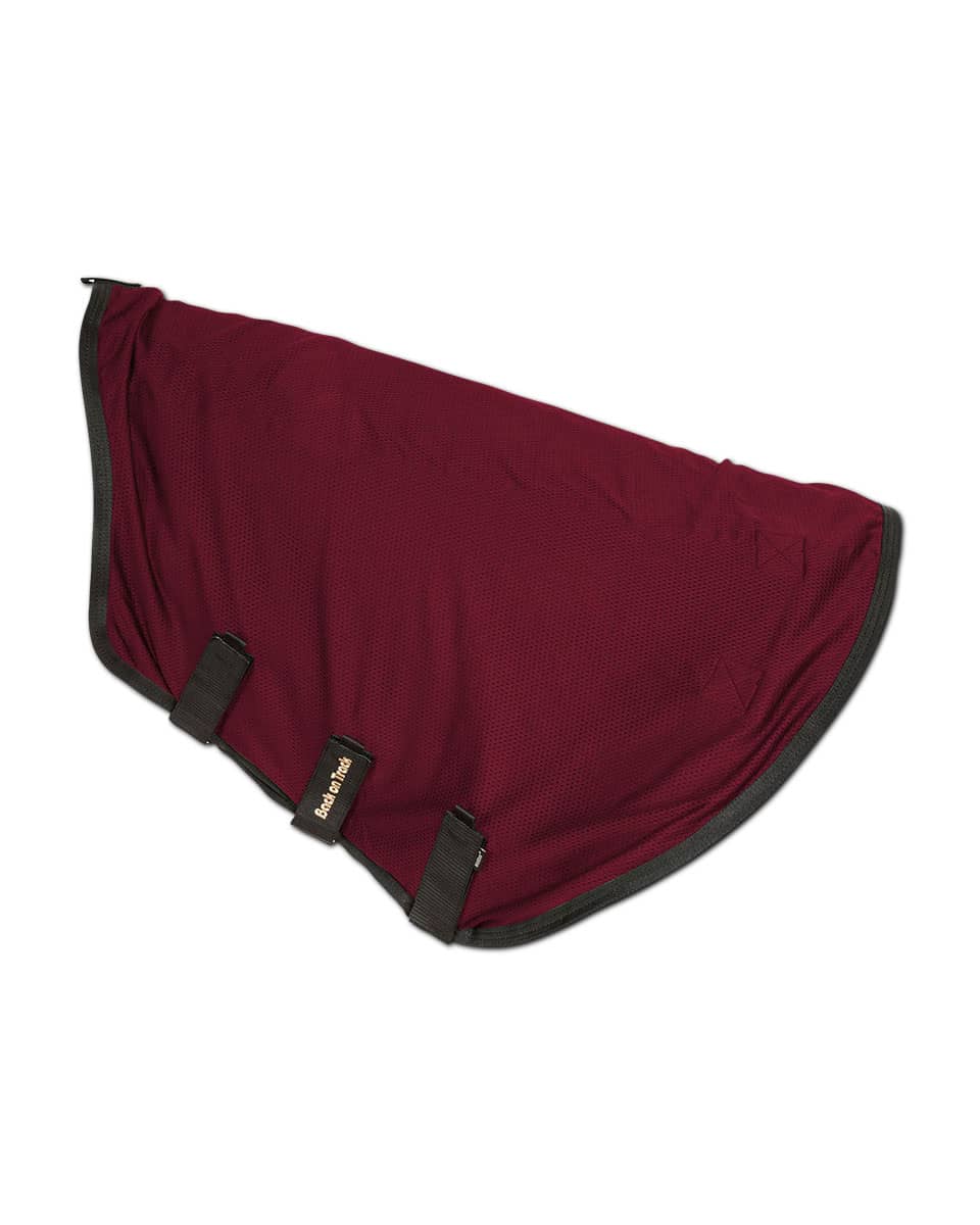 Back on Track Royal Mesh Neck Cover Deluxe - Wine