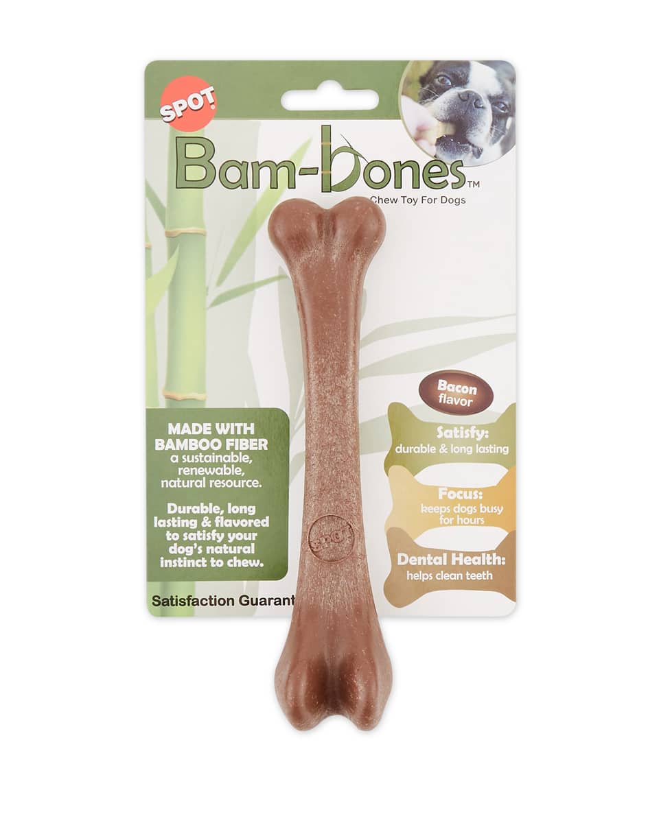 Bambone Bone dog toy from Ethical Pet