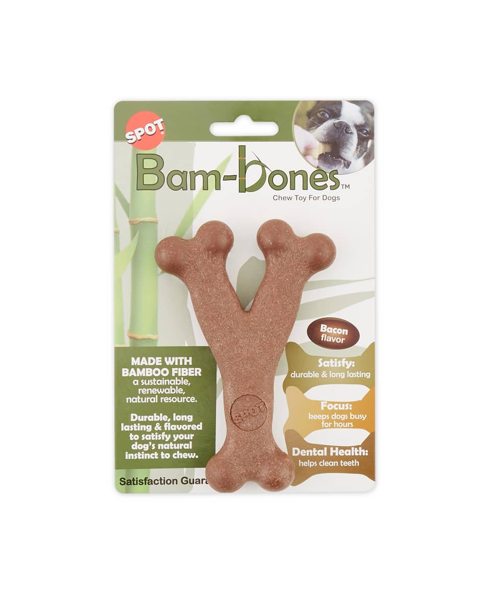 Bambone Wishbone dog toy from Ethical Pet