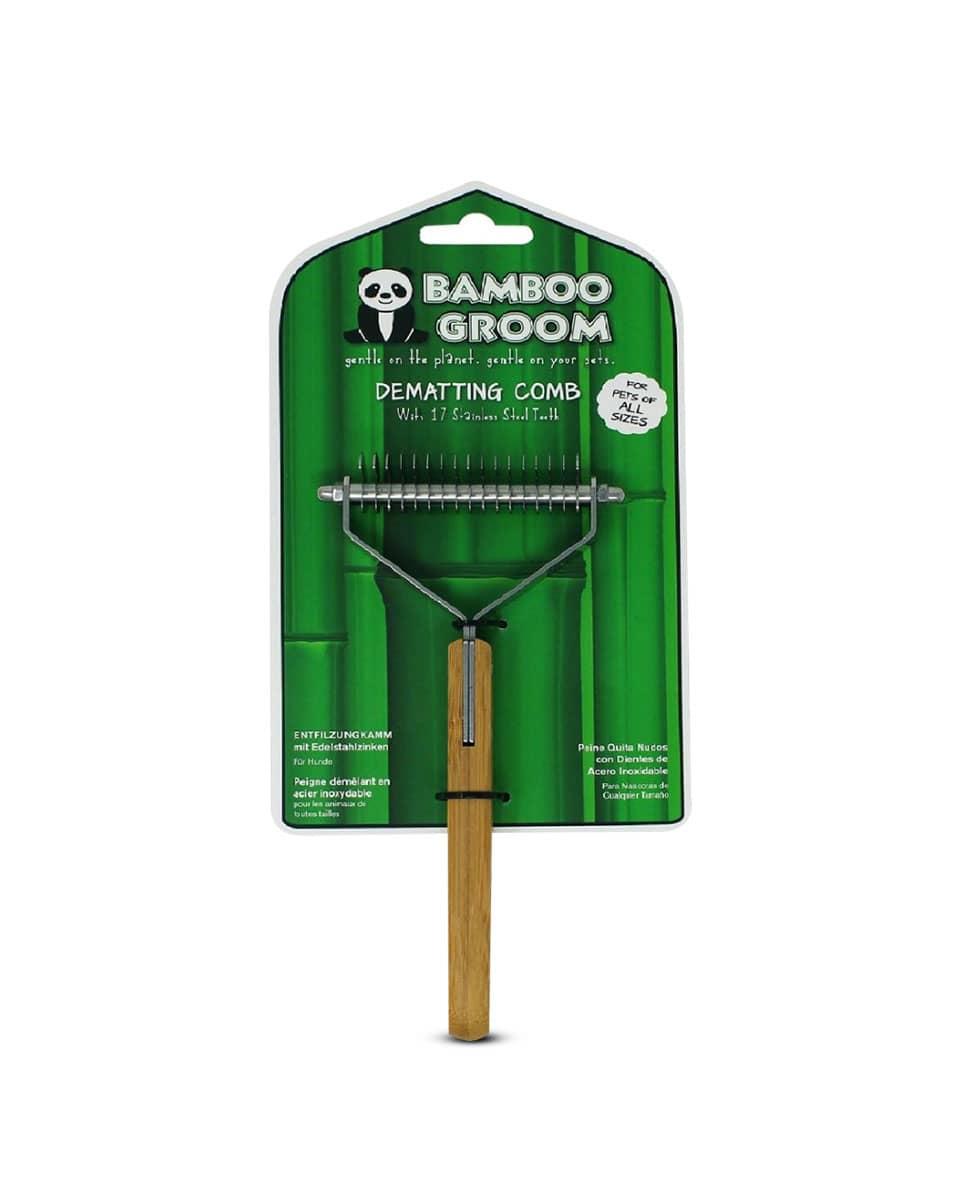 Bamboo Groom Dematting Comb