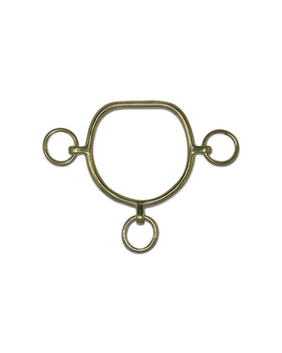 Beiler's Chifney Bit - specialized in-hand bit designed for strong or difficult-to-lead horses