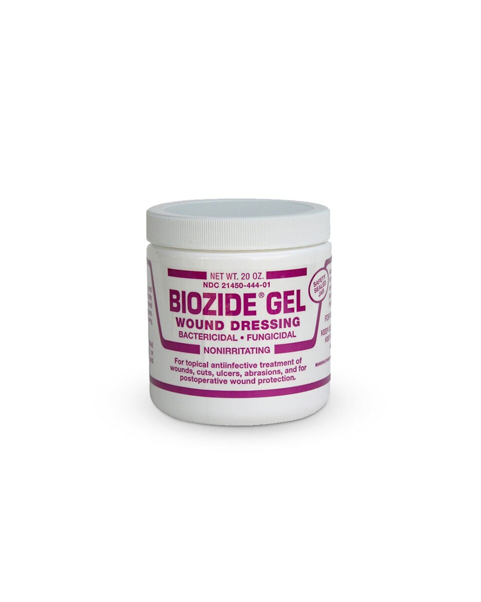 Biozide Gel topical antimicrobial wound gel for animals