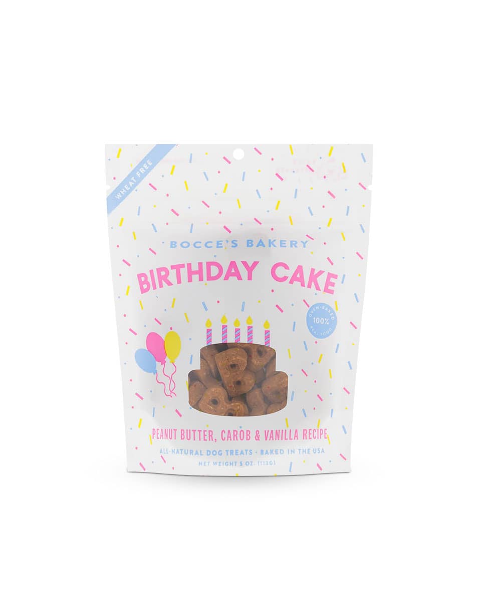 Bocce's Bakery Birthday Cake Biscuits Dog Treats