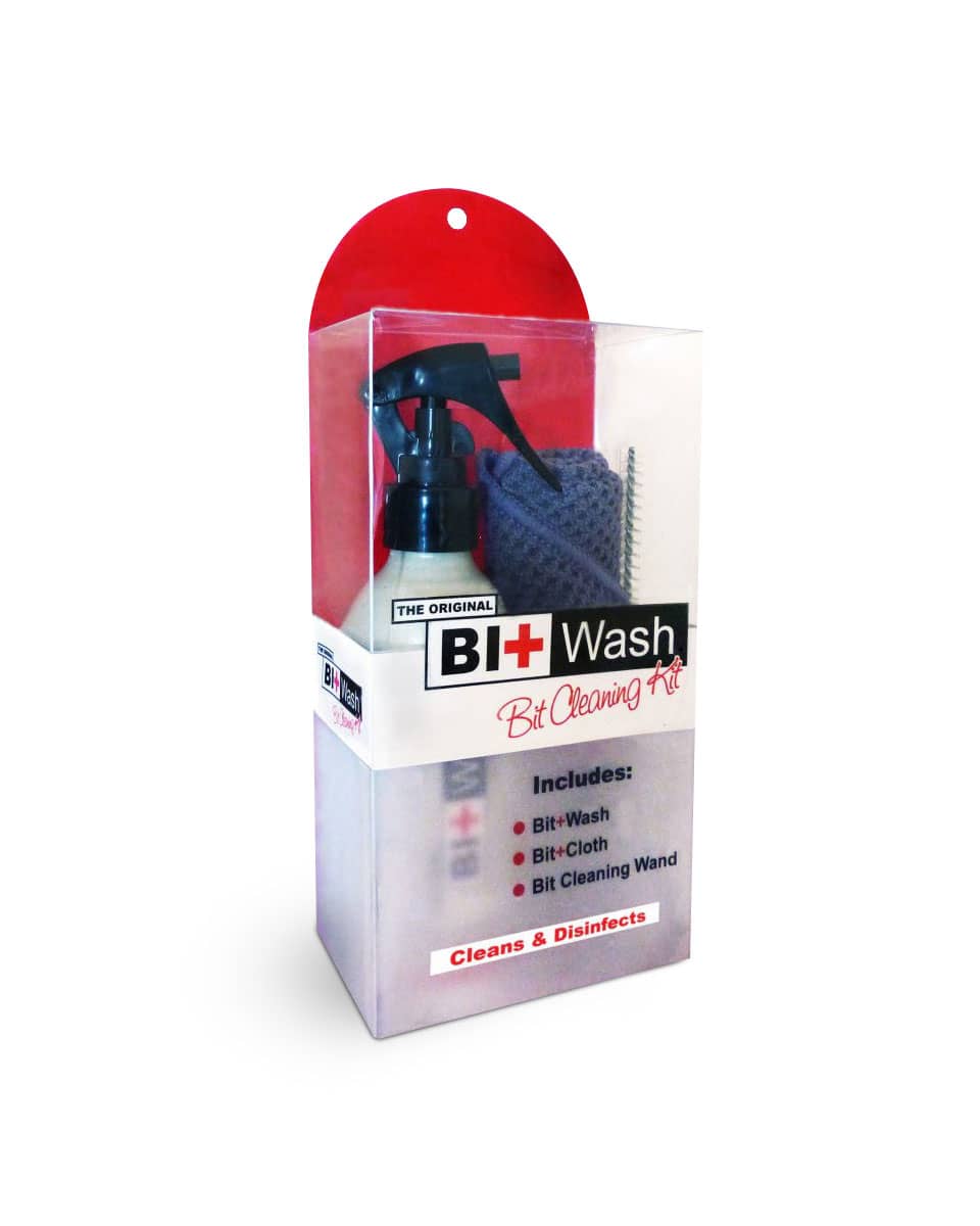 The Original Bit+ Wash Bit Cleaning Kit from Equine Healthcare International