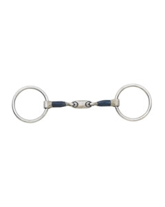Blue Steel Loose Ring Snaffle