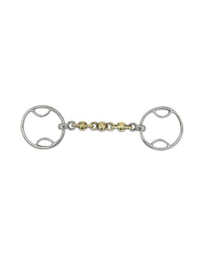 Brass Waterford Beval Bit by Jake Adams Equestrian