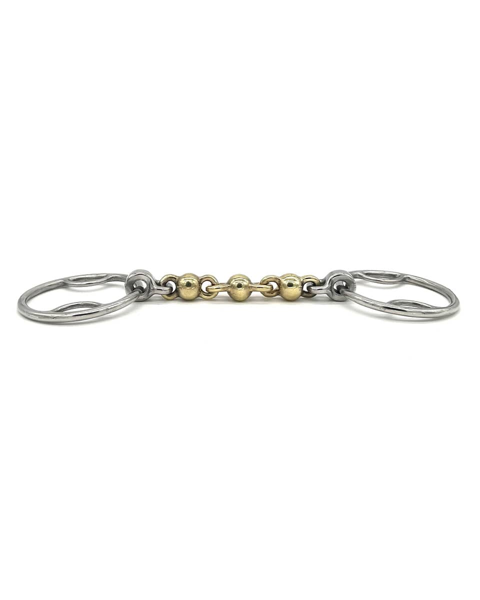 Jake Adams Equestrian Brass Waterford Beval Bit