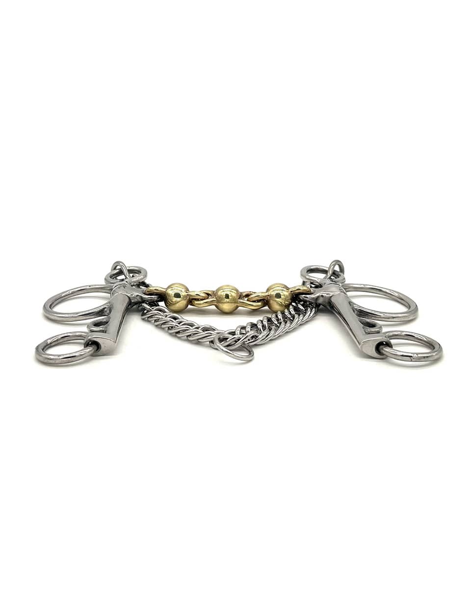 Jake Adams Equestrian Brass Waterford Pelham Bit