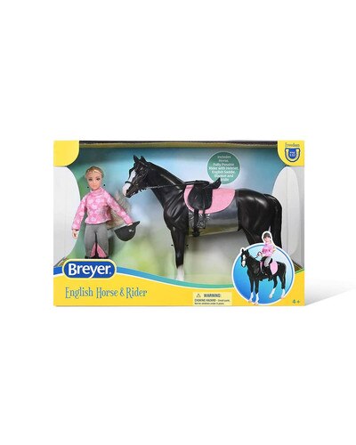 English Horse and Rider Breyer Model