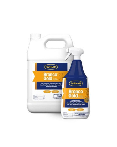 Farnam Bronco Gold Fly Spray Buy 1 Gallon, Get 1 32oz Free