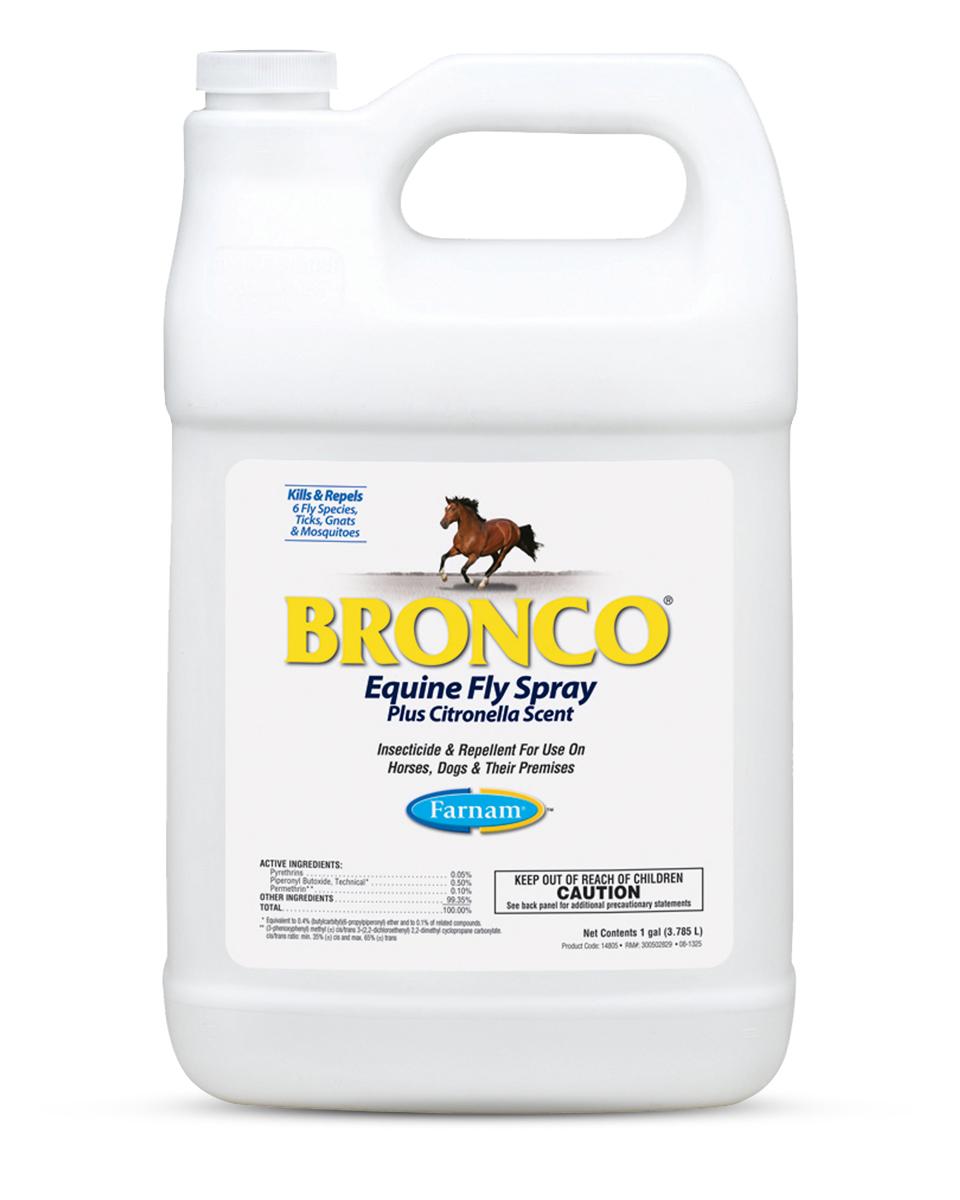 Farnam’s Bronco fly spray