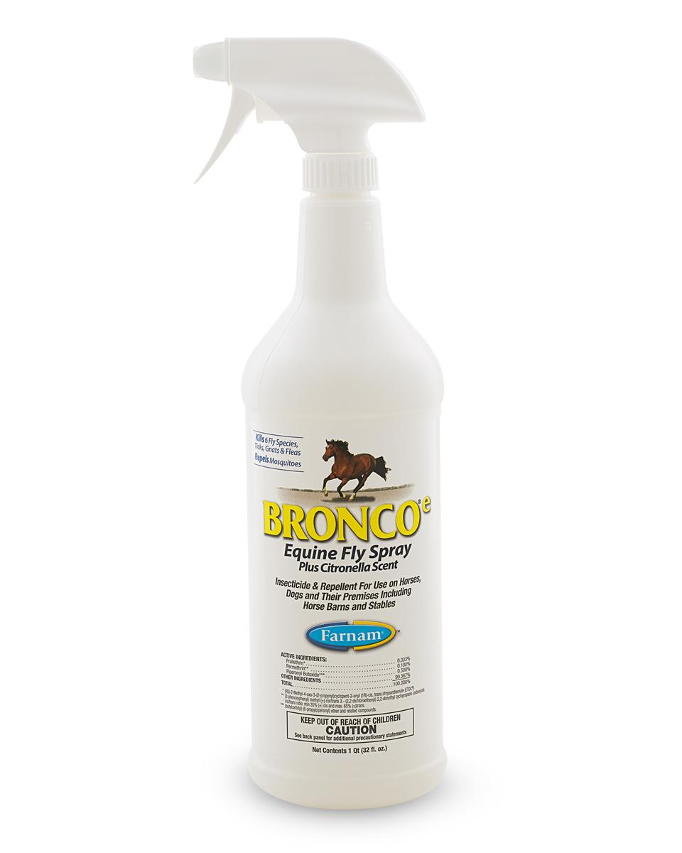 Farnam’s Bronco fly spray