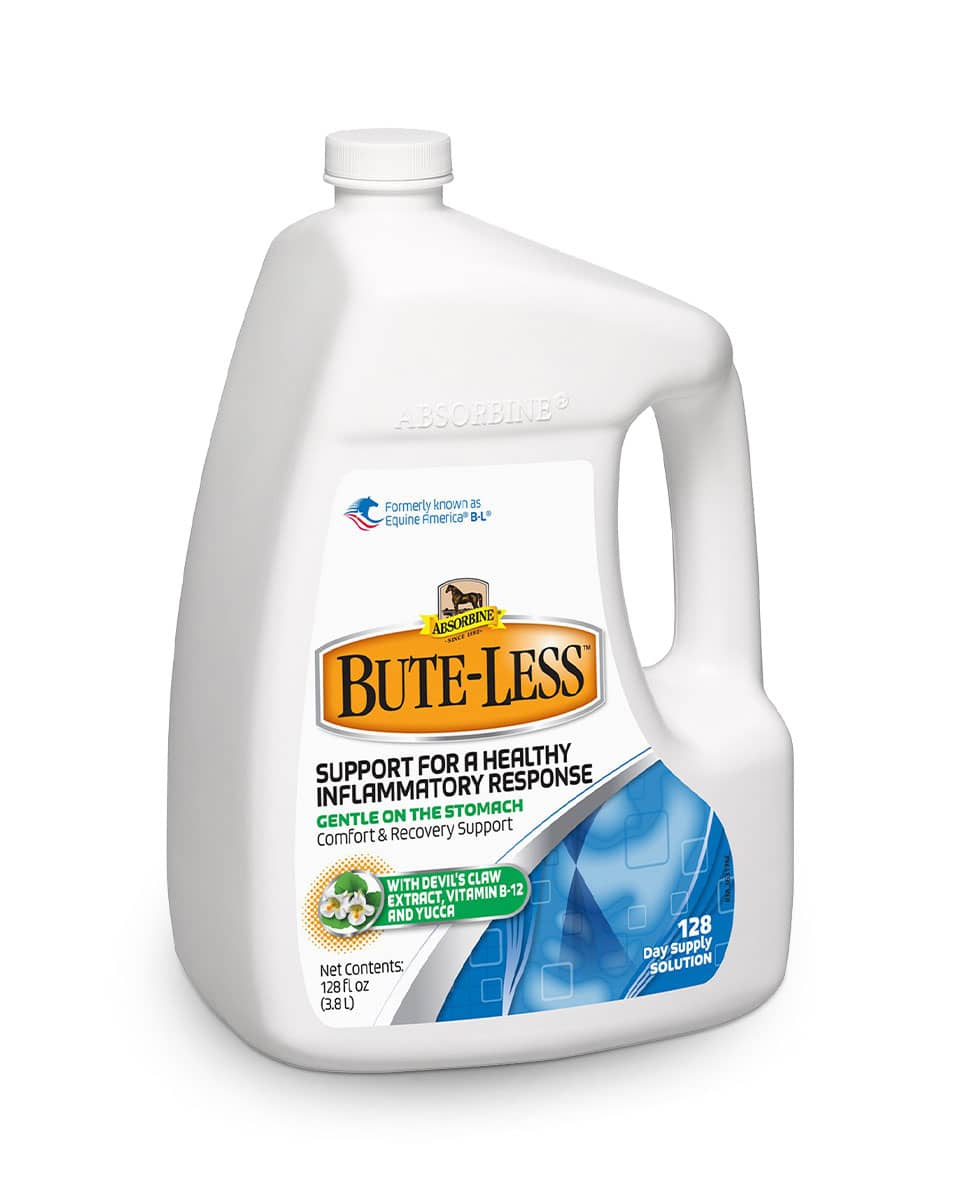 Bute-Less® Comfort & Recovery Support Solution Supplement for horses