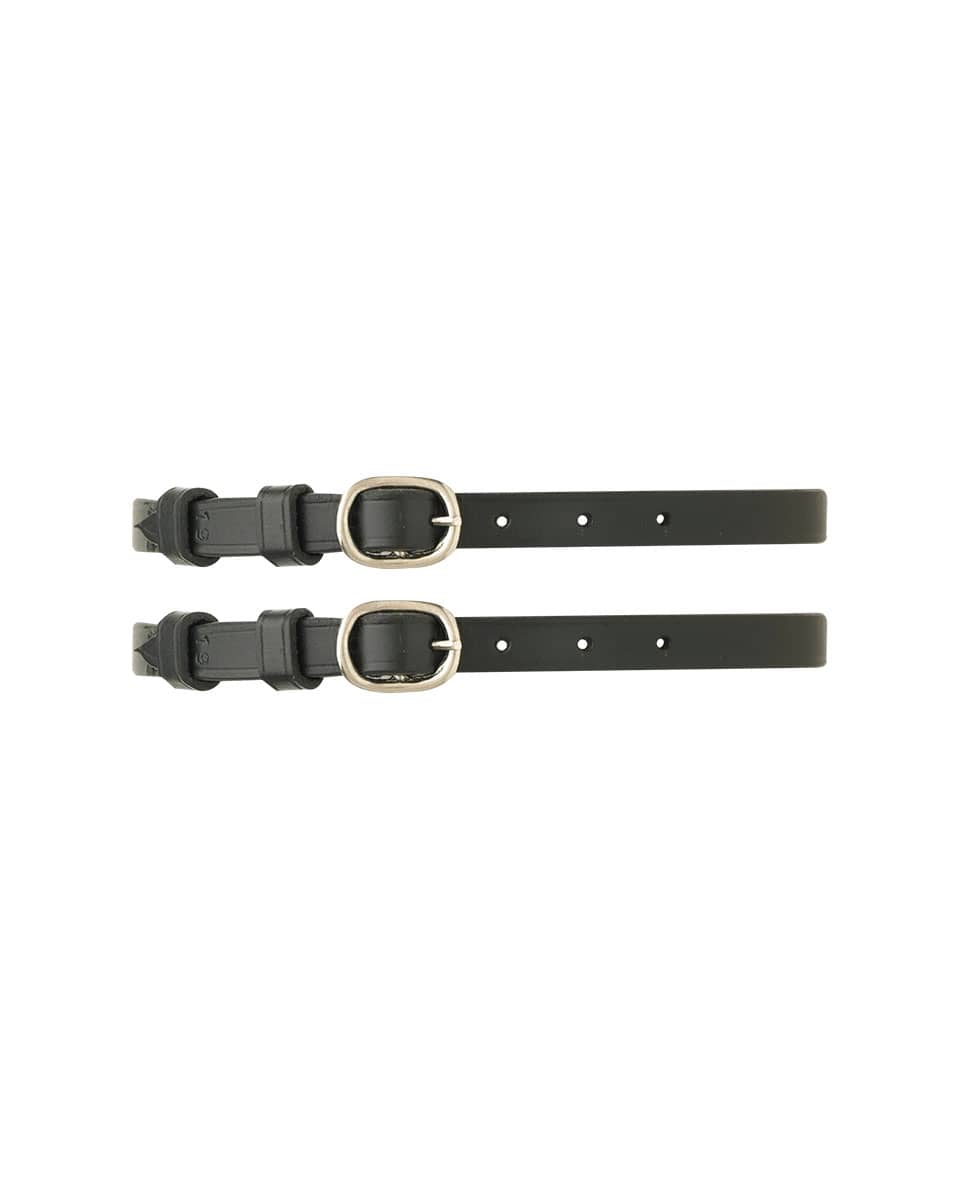 Ladies Black Leather Spur Strap from Camelot