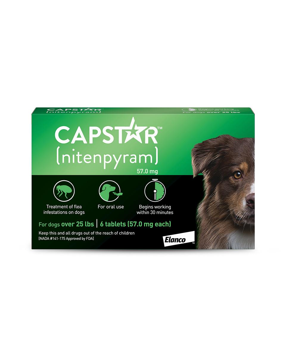 Capstar Tablets flea treatment for dogs