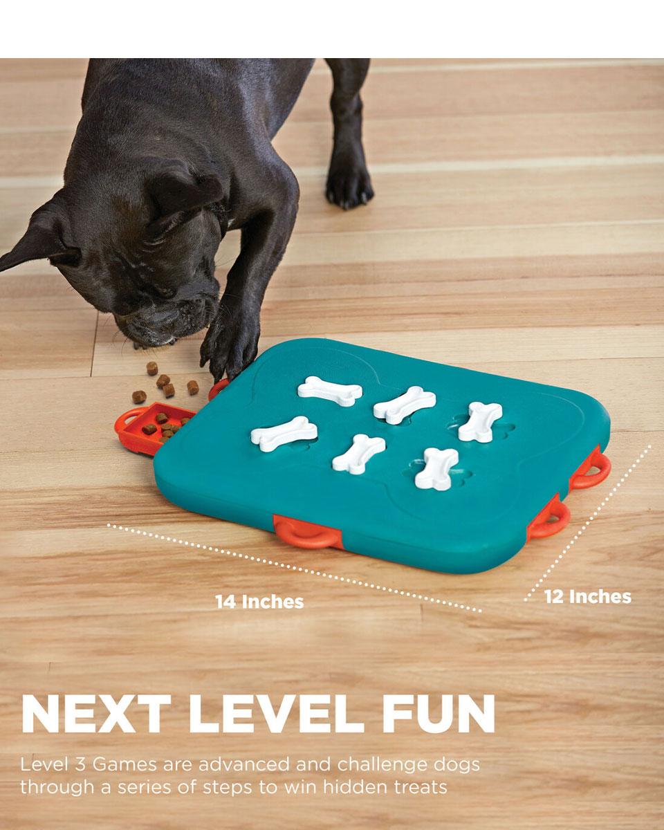 Casino Interactive Puzzle Dog Toy from Nina Ottosson