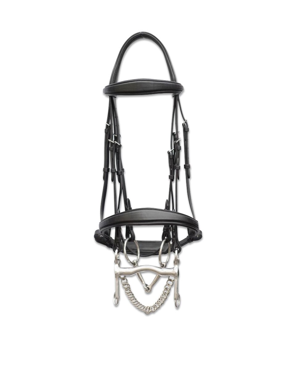 Castellana Dressage Double Bridle