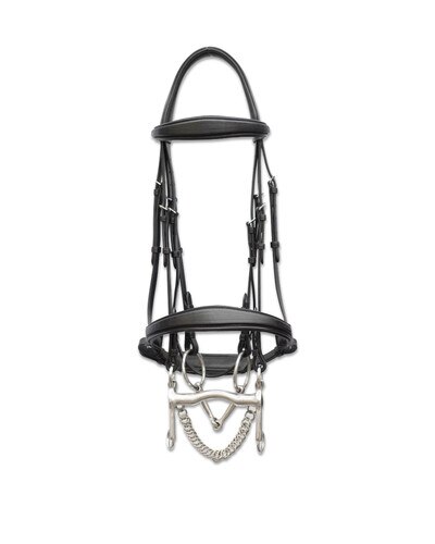 Castellana Dressage Double Bridle