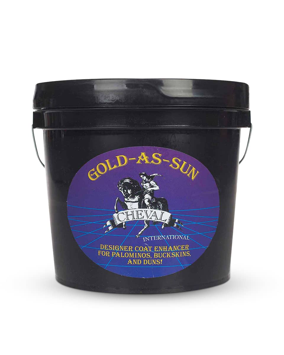 Chavel Gold-as-Sun Coat Supplement for horses