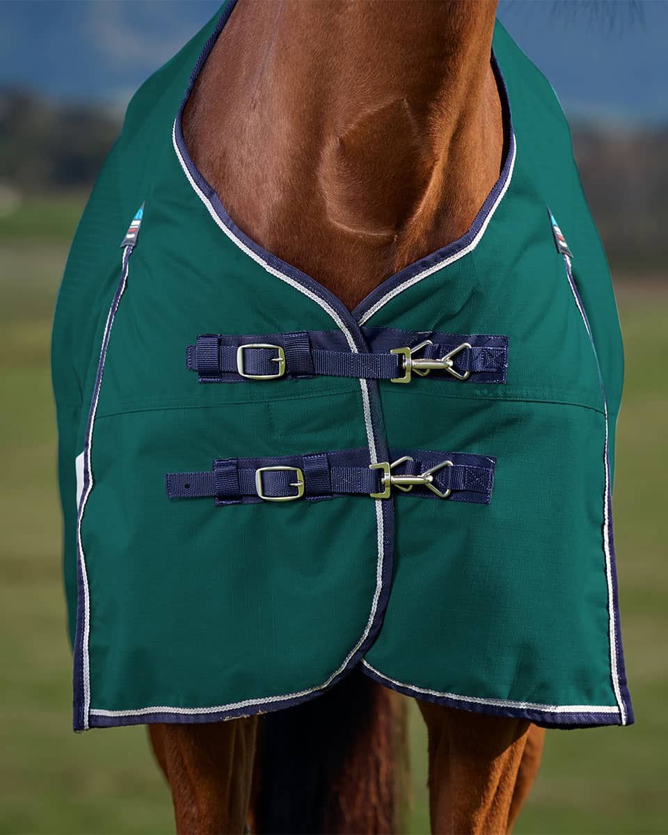 WeatherBeeta Comfitec Plus Dynamic Standard Neck Turnout 220g Medium with quick clip closures