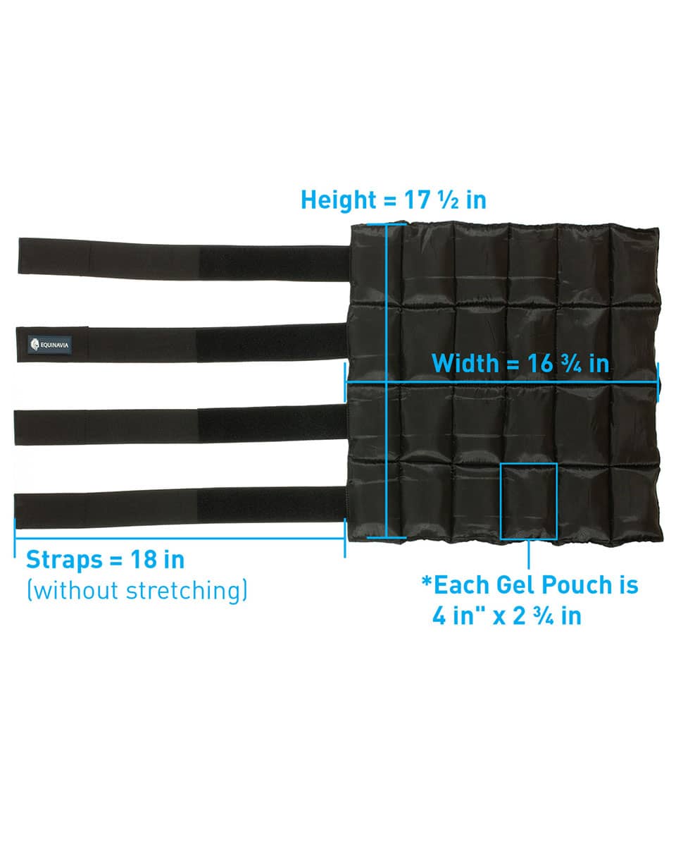 Equinavia Cool Relief Therapy Ice Wrap measurements