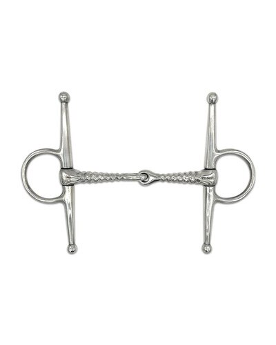 Corkscrew Full Cheek Bit by Jake Adams Equestrian